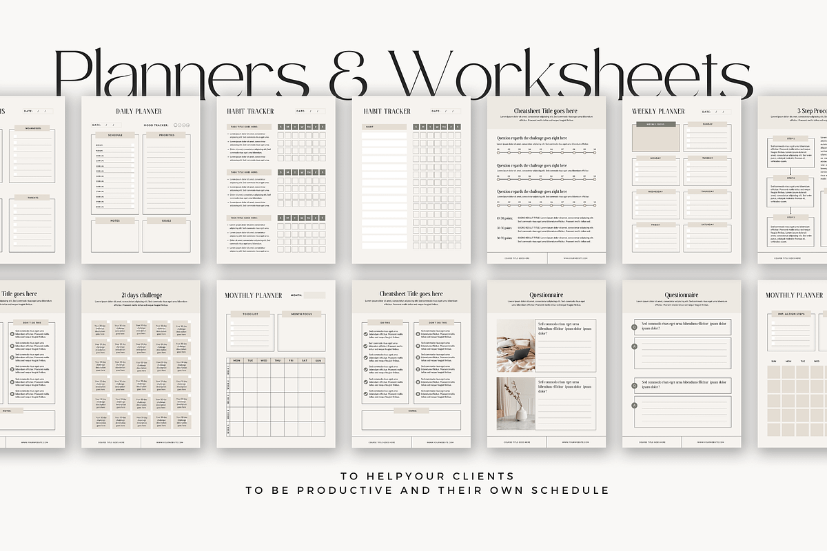 Canva Coaching Ebook WorkBook Ingrid, a Magazine Template by Lovely Confetti (Photo 7 of 8)