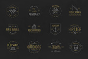 Adventure Icons + Vintage Logo Pack, a Graphic by Wandery Supply (Thumbnail 5 of 6)