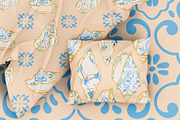 Azulejo Portuguese Shells, a Pattern Graphic by Carpet Tapete Pretzel (Thumbnail 5 of 24)