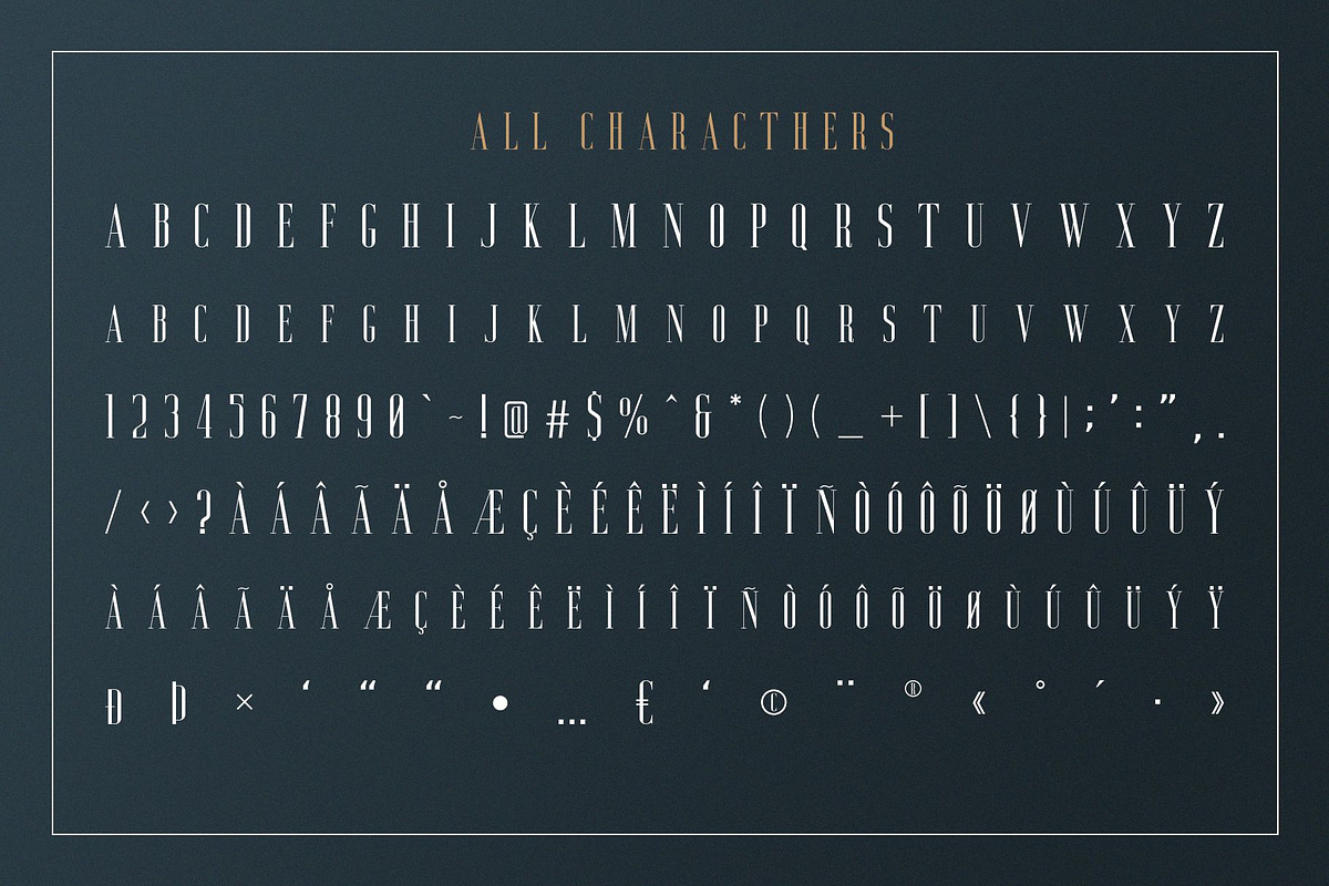 Aguero Serif - Clean & Elegant Font preview 5