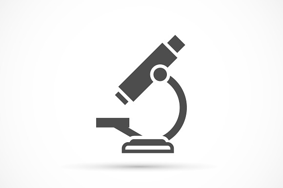 Microscope Vector Icon