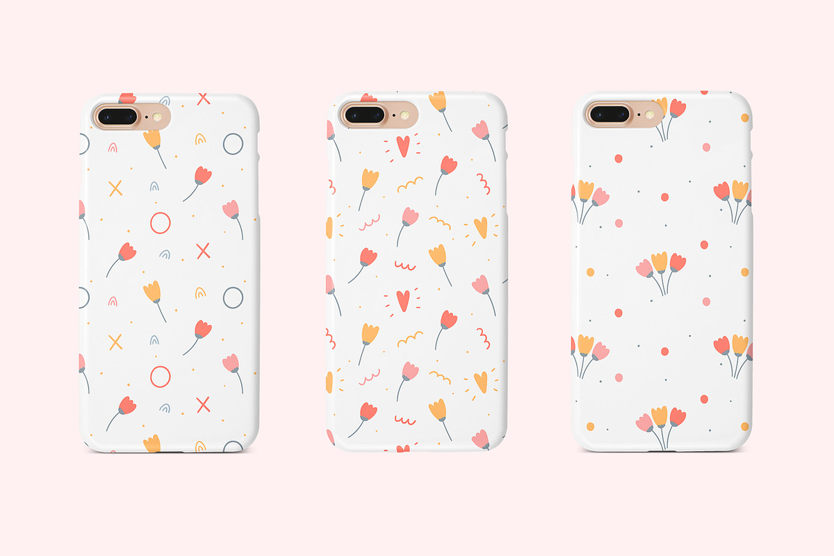 Kids cute floral seamless pattern, a Pattern Graphic by hanifa_design (Photo 7 of 10)