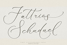 Fattrios Schudnel Chic Calligraphy