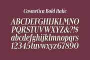 Cosmetica Font, a Serif Font by Mysterylab Designs (Thumbnail 6 of 14)