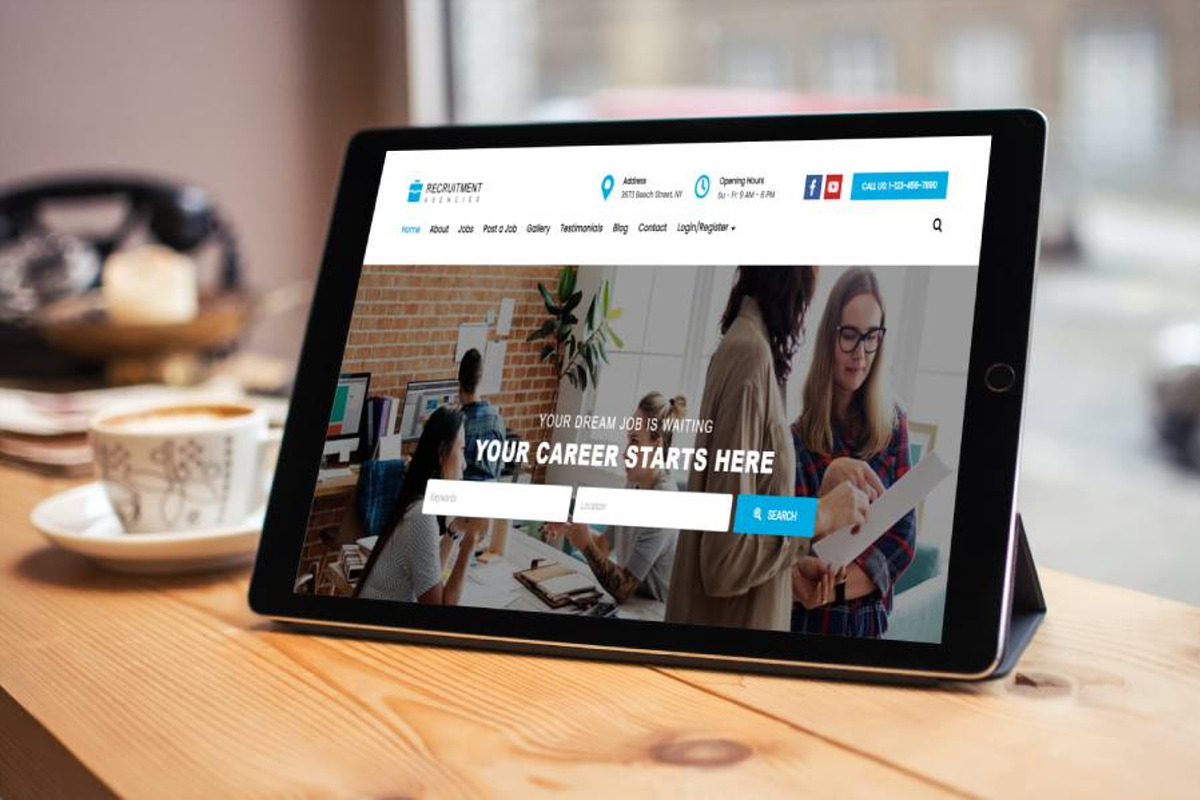 Recruitment Agencies WordPress Theme preview 4
