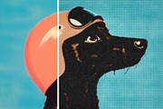 Retro Comics Photo Effect, a Layer Style Add-On by Design Squad (Thumbnail 5 of 7)