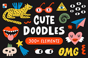 Cute Doodles collection, an Object Illustration by piyacler (Thumbnail 1 of 16)