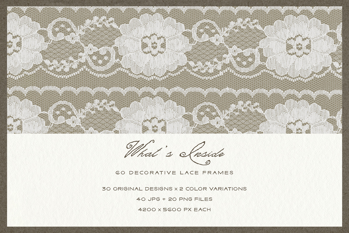 Blank Verse - Decorative Lace Frames, an Object Graphic by alonahaidash (Photo 9 of 13)