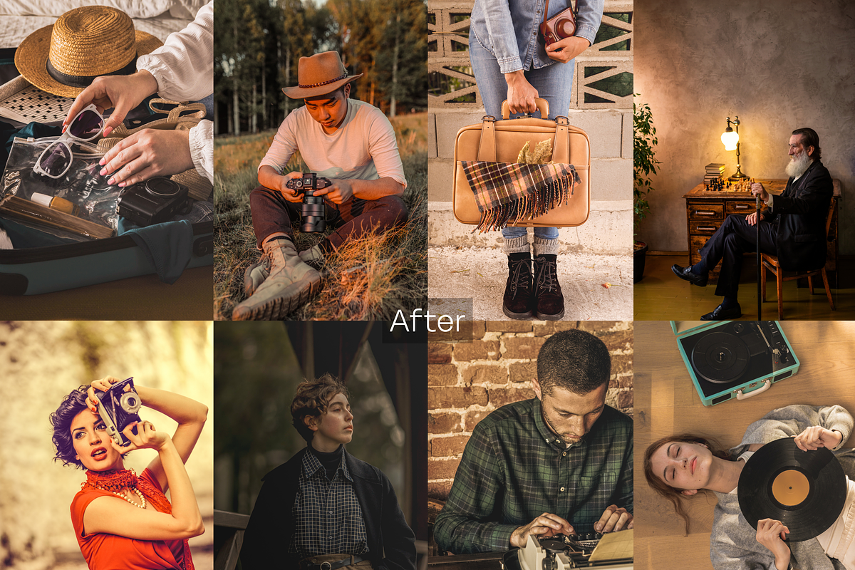 14 Vintage Old Lightroom Presets, a Preset Add-On by RamsaGraphi (Photo 3 of 9)