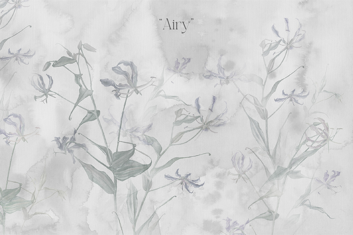 Glorioza floral wall mural, a Wallpaper Graphic by Timofi Art (Photo 15 of 18)