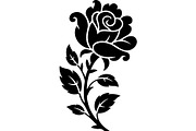 Elegant Floral Silhouette Set, an Object Graphic by Creativeshirt (Thumbnail 10 of 13)
