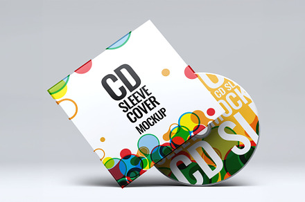 CD Sleeve Cover Mock-Up, a Product Mockup by Xtrahive