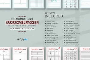 Ramadan Printable Planner Bundle