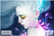 Lovely Watercolor Effect Actions PS, an Action Add-On by ShutterPro (Thumbnail 48 of 71)