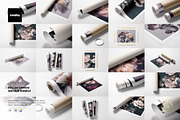 Rolled Canvas Print Mockup Bundle, a Product Mockup by creatsy5 (Thumbnail 1 of 9)