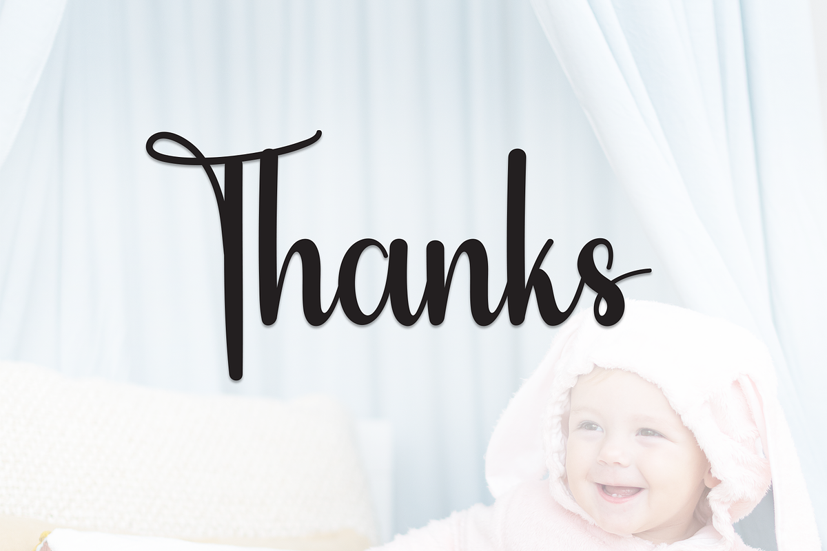 babycute | Script Font, a Handwritten Font by Scratchones (Photo 9 of 9)