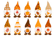 Fall Gnomes. Thanksgiving Gnomes SVG, a Food Illustration by IrinaShishkova (Thumbnail 2 of 6)