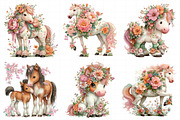 Whimsical Mother's Day Horse Clipart, an Illustration by Daily.Designs (Thumbnail 3 of 7)