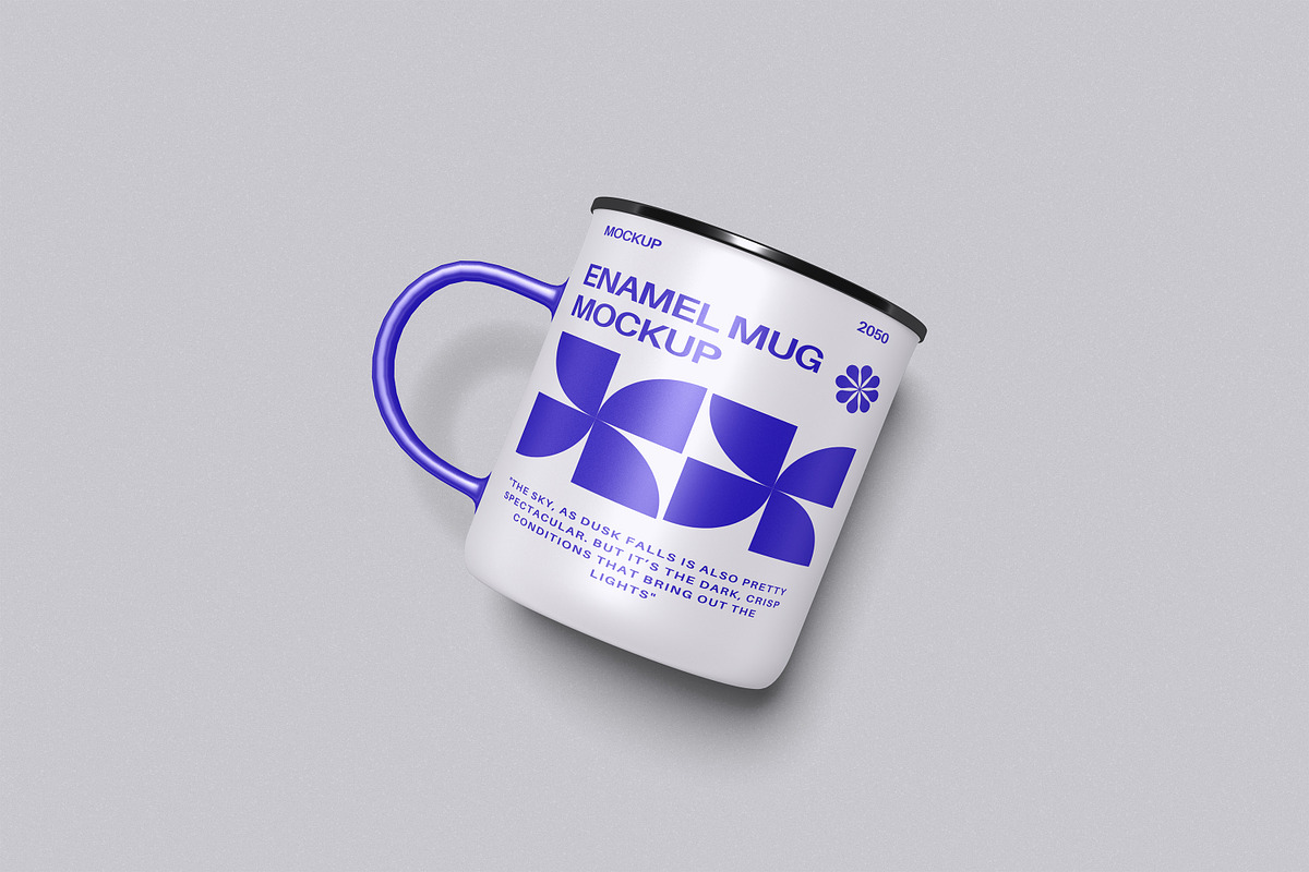 Enamel Mug Mockup, a Cups & Container Mockup by Afif_studio (Photo 5 of 9)