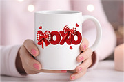 Cute XOXO Bow PNG, an Illustration by DreamArtGraphic (Thumbnail 4 of 4)