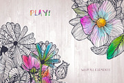 Coloring book pages - creator, an Illustration by Gluiki (Thumbnail 5 of 9)