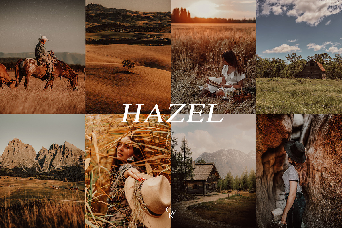 10 Hazel Lightroom Presets, a Preset Add-On by CVR Presets (Photo 3 of 7)