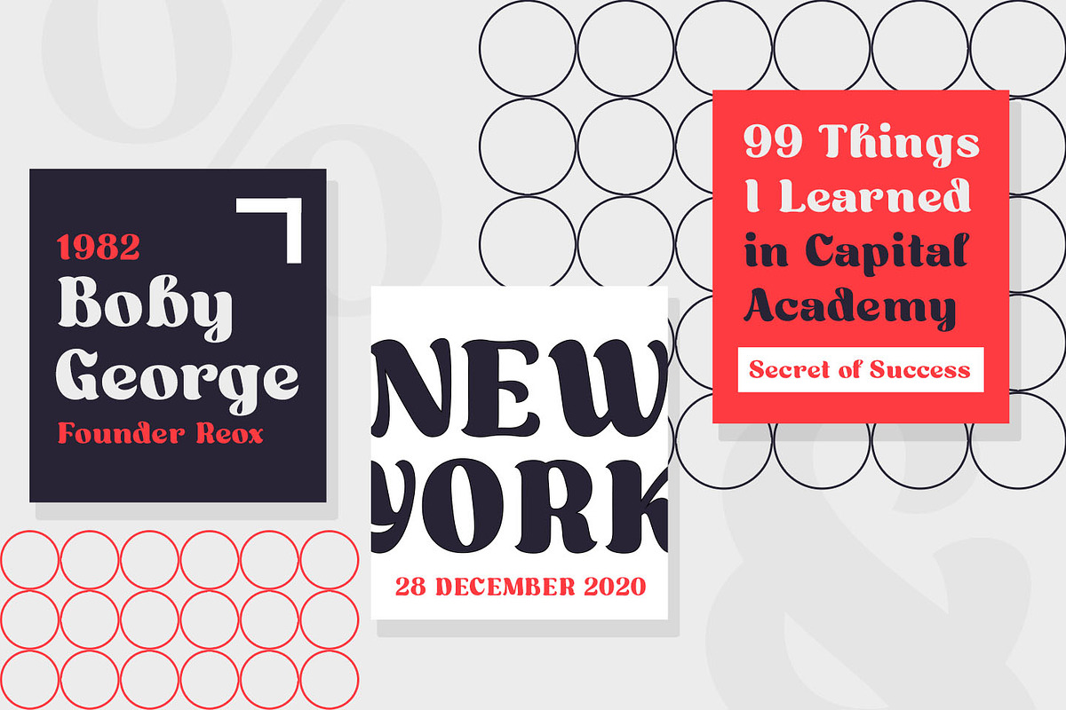 Aveghia Display Serif Font, a Sans Serif Font by Kulokale (Photo 3 of 10)