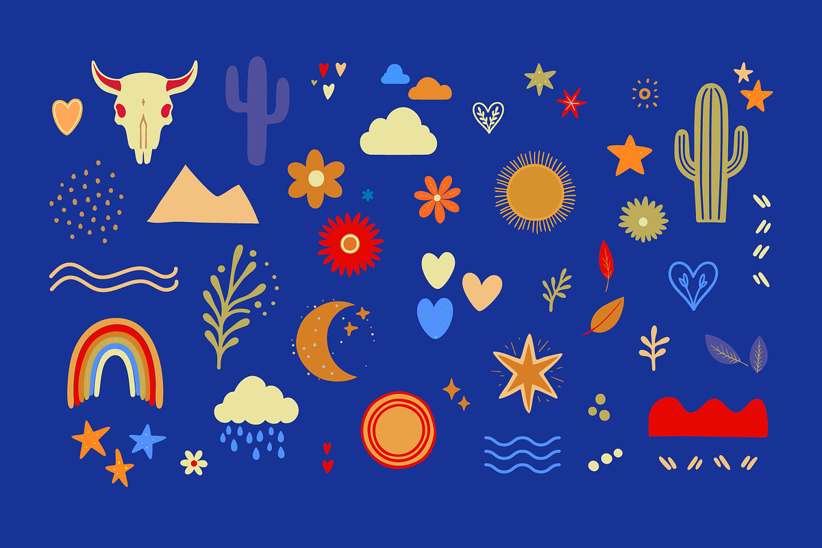 Minimal Boho Vector Graphics, an Object Graphic by GraphicsByKassy (Photo 5 of 9)