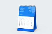 Spiral Desk Calendar Mockup PSD, a Product Mockup by graphypix (Thumbnail 1 of 4)