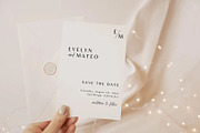 Simple Save The Date Printable, an Invitation Template by LucaTheme (Thumbnail 1 of 5)