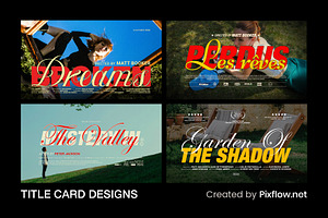 Title Card Designs