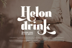 Megina Elegant Ligature Serif Font