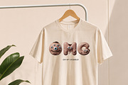 Gobble Monster Font, a Sans Serif Font by Handmadefont (Thumbnail 8 of 12)
