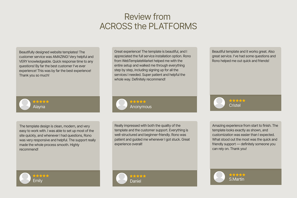 Health & Wellness Website Template, a WordPress Template by Web Template Market (Photo 7 of 9)