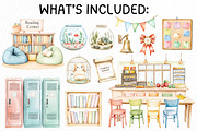School Life Clipart Bundle, an Illustration by PassionPNGcreation (Thumbnail 4 of 11)