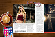 Magazine Template, a Magazine Template by Red Cactus Creative (Thumbnail 9 of 20)