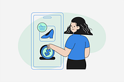 Payment Transaction Illustration, an Object Graphic by Jump Studio (Thumbnail 6 of 12)