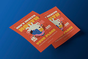 Orange Men's Health Month Flyer, a Flyer Template by Neermana (Thumbnail 3 of 4)