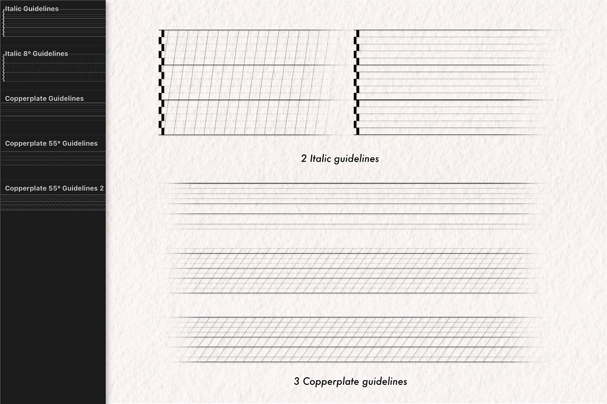 Calligraphy Practice Toolkit, a Brush Add-On by Magnatype (Photo 4 of 8)