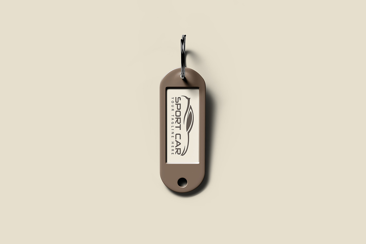 Keychain Mockup - 12 Views, a Merchandise Mockup by Illusiongraphic (Photo 11 of 26)