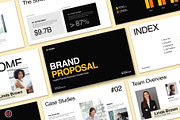 Brand Proposal Presentation Template, a Presentation Template by Oriofix (Thumbnail 1 of 8)