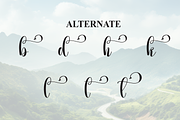 The Mountain | Script Font, a Handwritten Font by Scratchones (Thumbnail 8 of 9)