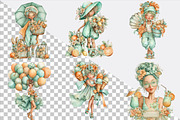 Whimsical Summer Clipart Bundle., an Illustration by SVGArt (Thumbnail 4 of 9)