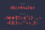 Wicked Steam - Handwritten Font, a Script Font by Krakenbox Studio (Thumbnail 9 of 11)