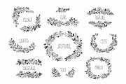 Autumn Floral Vector Drawings, a Decorative Illustration by Adiemus (Thumbnail 4 of 6)