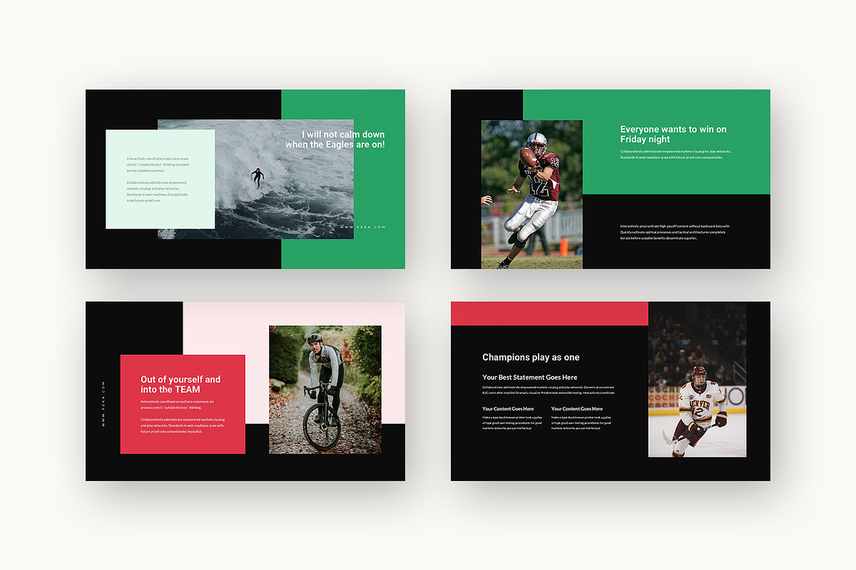 Pzka : Sports Brand Powerpoint, a Presentation Template by Punkl Camp (Photo 11 of 16)