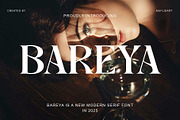 Bareya Modern Serif, a Serif Font by Muflieart (Thumbnail 1 of 9)