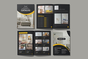 Modern A4 Product Catalog Design