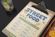 Street Food Menu, a Stationery Template by Neermana (Thumbnail 4 of 4)