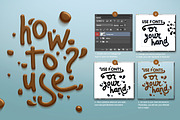 Chocolate Text Effect, a Layer Style Add-On by Evlogiev Studio (Thumbnail 7 of 8)
